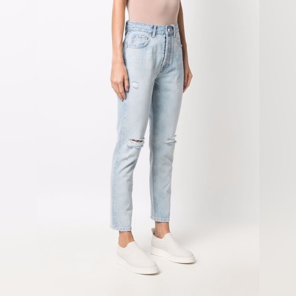 $229 ANINE BING SONYA JEANS REDONE LEVIS FREE PEOPLE MOTHER SUPERIOR CANDICE 27 - Picture 6 of 11